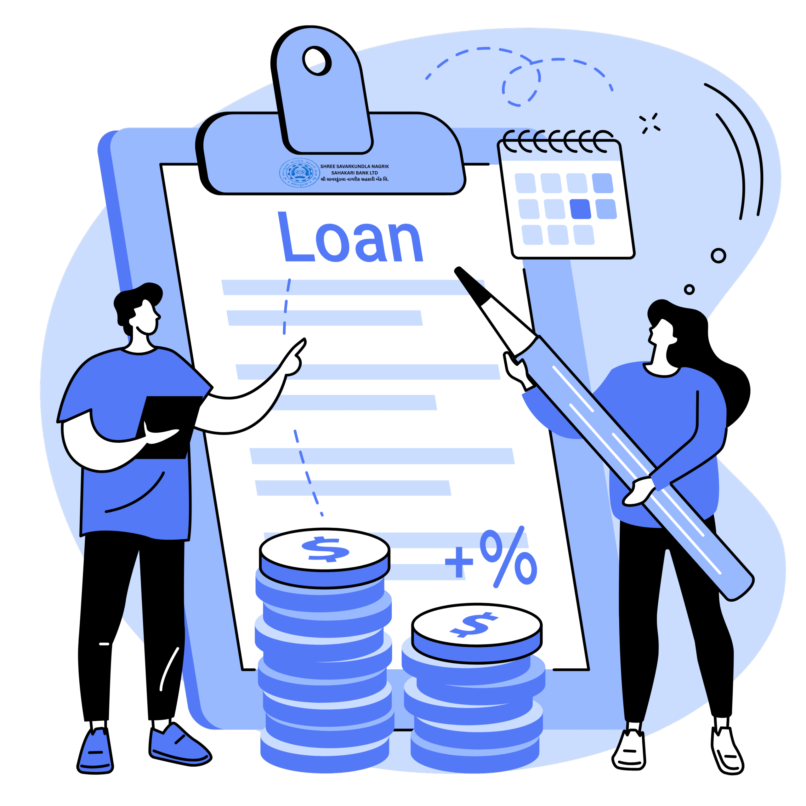 Loan Services Illustration